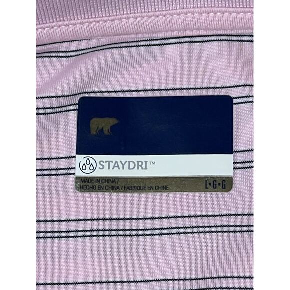 Mens Coral Pink Jack Nicklaus Polo Shirt Golf Short Sleeve Size L Large #166-H - Picture 4 of 4